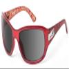 7eye by Panoptx Emma | Wind Blocking Sunglasses - Ruby Crystal, Polarized Gray Lenses view 1
