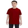 I Make Messy Moves Medium Red Youth T-Shirt view 2