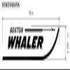 Imagnt Studio Set of 2 Boston Whaler Decals for Boat Hull, Marine Grade Restoration Sticker kit (Red, 18 inches) view 3