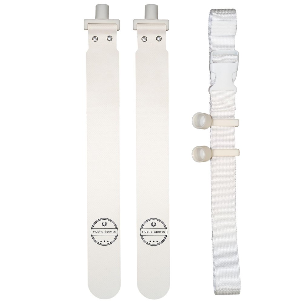 Public Sports Flag Football Belt - 2 Flags - Single (White)