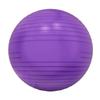 Exercise Ball (55-85cm) Duraform Yoga Ball, Burst Resistant Stability, Balance, and Pilate Supports 600lbs, with Hand Pump. (Purple, 75CM) view 2