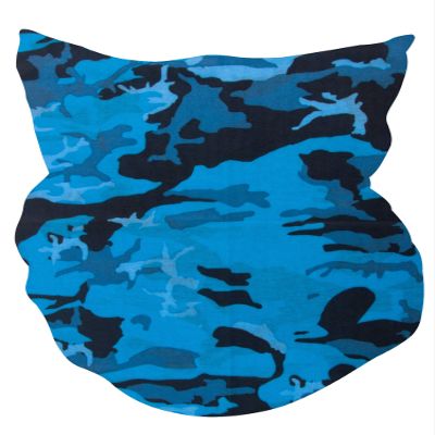 TOP HEADWEAR Multifunctional Face Covering Neck Gaiter Scarf - Sea Camo