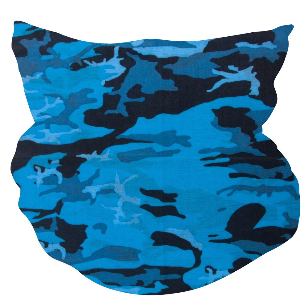 TOP HEADWEAR Multifunctional Face Covering Neck Gaiter Scarf - Sea Camo