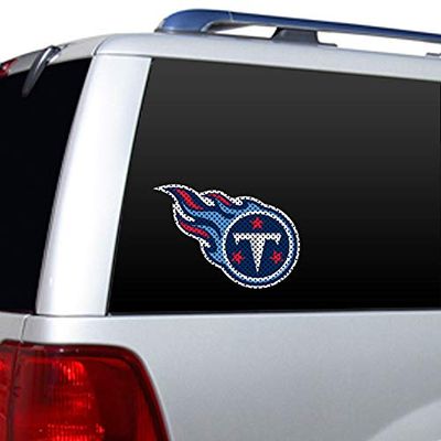 Fremont Die NFL Tennessee Titans Window Film 12 Inch Die Cut Alernate, Team Colors, One Size