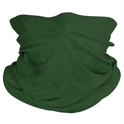 TOP HEADWEAR Multifunctional Face Covering Neck Gaiter Scarf - Dark Green