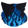 TOP HEADWEAR Multifunctional Face Covering Neck Gaiter Scarf - Blue Flame view 1