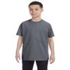 I Make Messy Moves Large Charcoal Grey Youth T-Shirt view 2