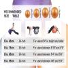 Exercise Ball (55-85cm) Duraform Yoga Ball, Burst Resistant Stability, Balance, and Pilate Supports 600lbs, with Hand Pump. (Purple, 65CM) view 4