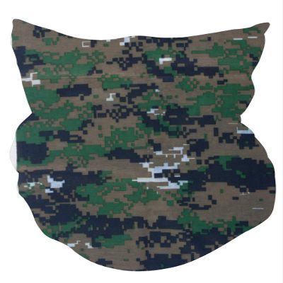 TOP HEADWEAR Multifunctional Face Covering Neck Gaiter Scarf - Moss Camo