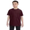 I Make Messy Moves Medium Maroon Youth T-Shirt view 2