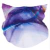 TOP HEADWEAR Multifunctional Face Covering Neck Gaiter Scarf - Purple Galaxy view 1