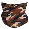 TOP HEADWEAR Multifunctional Face Covering Neck Gaiter Scarf - Brown Camo view 1