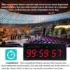 BTBSIGN Gym Timer with Remote Digital Wall Calendar Interval Timer for Workout view 4