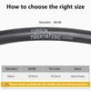 700C Heavy Duty Bike Tubes 700x18C/23C/25C FV60 Presta Valve (18/25-622) 700C Bicycle Inner Tubes Compatible with 700x18C 700x20C 700x21C 700x22C 700x23C 700x25C Bike Tire Tubes 2-PCS view 2