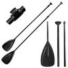 LBW Stand Up Paddle Board Paddle - 3 Pieces Adjustable Aluminium Alloy Floating SUP Paddle with Storage Bag, Portable Durable Oars view 1