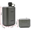 JFFCESTORE Military Canteen Squared Insulated Camouflage Bag Carrier Cover Canteen 2qt Capacity PVC Water Bottle Pouch for Hiking Camping (Camo) view 4