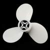 3-Blade Tooth Spine Aluminum Outboard Boat Motor Propeller, 7 1/4x5 Marine Propeller Compatible with Motors, High Performance Boat Propeller view 3
