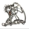 5 1/8" Charro Saddle Mexican Horse Bit, Freno Charro view 4