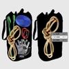 Rock-N-Rescue Arbor Rope Storage Bag - Rock and Tree Climbing Equipment, Arborist Gear, Bucket Style Backpack, Waterproof Nylon Material, Neon Green, 200' view 3
