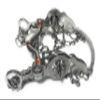 5 1/8" Mexican Horse Bit, Freno Charro para Caballo view 2