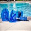 Hydrorevolution Ultimate Pool Exercise Bundle | High Resistance Water Weights | Water Exercise Equipment | Aqualogix Blue Bells, Fins & Aquastrength Barbell | Quick Start Guide view 2