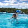 Hydrorevolution Ultimate Pool Exercise Bundle | High Resistance Water Weights | Water Exercise Equipment | Aqualogix Blue Bells, Fins & Aquastrength Barbell | Quick Start Guide view 4
