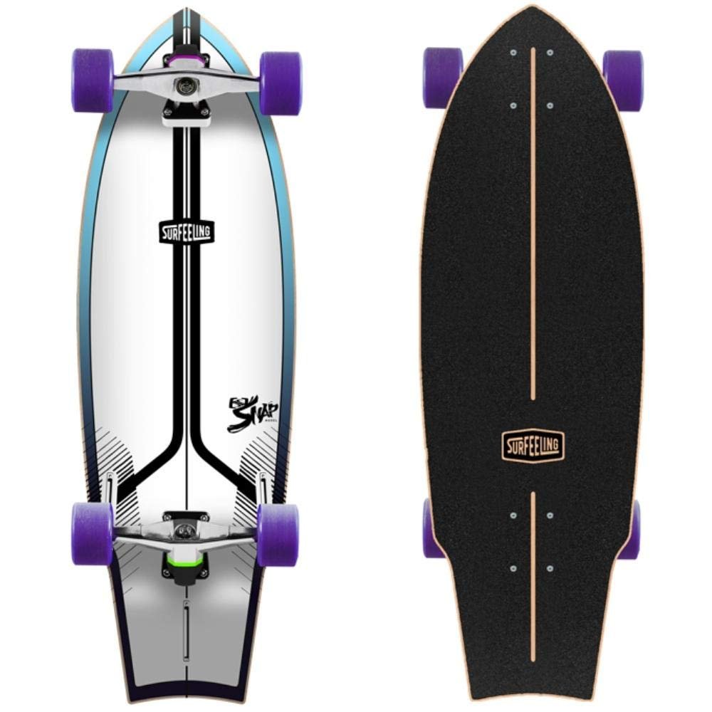 Surfeeling USA Snap Surf Style Skateboard - Ultra Blue
