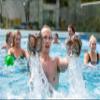 Hydrorevolution Ultimate Pool Exercise Bundle | Medium Resistance Water Weights | Water Exercise Equipment | Aqualogix Smoke Bells, Fins & Aquastrength Barbell view 2