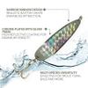 Crocodile Spoon Fishing Lures 3oz, 12 Pcs in 3 Colors with Hooks, for Saltwater & Freshwater Casting & Trolling, Includes Heavy-Duty Hook Setup view 4