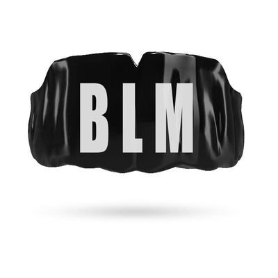 Impact All Sports Mouthguard Lacrosse, Football, Hockey, Basketball, Jiu-Jitsu, and More, Breathable Mouthguard for Youth Adults, Professional Custom-Fit, BLM