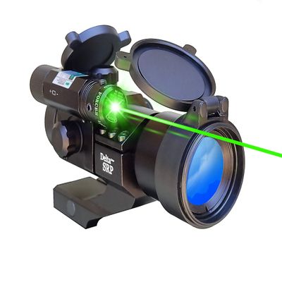 Aimpro SRP Red Dot Sight with Visible Green Laser Red and Green Single Dot Scope