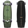 Surfeeling USA Mr. Pop Surf Style Skateboard - Green view 1