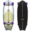 Surfeeling USA Blowfish Surf Style Skateboard - Blue view 1