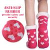 TRUEHAN Kids Girls Boys Slipper Socks Soft Thick Cozy Fuzzy Animal Anti-Slip Winter Thermal Christmas Socks Indoor (Animal Cat 04, 8-12 Years) view 4