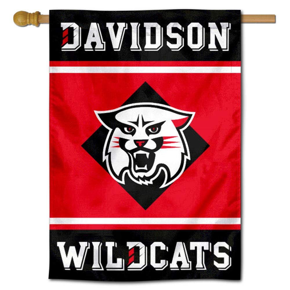 Davidson Wildcats Two Sided and Double Sided House Flag