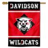 Davidson Wildcats Two Sided and Double Sided House Flag view 1