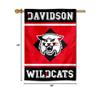 Davidson Wildcats Two Sided and Double Sided House Flag view 4