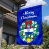Air Force Falcons Happy Holidays Christmas Banner Flag view 2