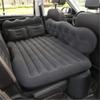 WSJYP Air Mattress, Thickened Flocking Travel Mattress, Camping Air Bed, SUV Rear Seat Car Mattress, with Air Pump,Black view 1