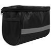 BESPORTBLE Multifunction Front Frame Bag for Cycling Handlebar Pouch for Essentials Compatible Road Folding and Mountain Black