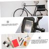 BESPORTBLE Multifunction Front Frame Bag for Cycling Handlebar Pouch for Essentials Compatible Road Folding and Mountain Black view 2