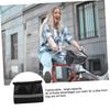 BESPORTBLE Multifunction Front Frame Bag for Cycling Handlebar Pouch for Essentials Compatible Road Folding and Mountain Black view 4