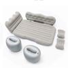 WSJYP Air Mattress, Thickened Flocking Travel Mattress, Camping Air Bed, SUV Rear Seat Car Mattress, with Air Pump,Grey view 3