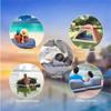WSJYP Air Mattress, Thickened Flocking Travel Mattress, Camping Air Bed, SUV Rear Seat Car Mattress, with Air Pump,Blue view 3