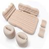 WSJYP Air Mattress, Thickened Flocking Travel Mattress, Camping Air Bed, SUV Rear Seat Car Mattress, with Air Pump,Beige view 2