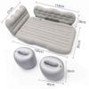 WSJYP Air Mattress, Thickened Flocking Travel Mattress, Camping Air Bed, SUV Rear Seat Car Mattress, with Air Pump,Beige view 4