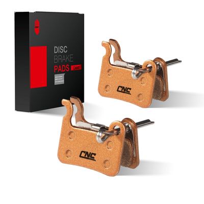 2 Pairs Bicycle Disc Brake Pads for Shimano XT M765 M775 M776 LX M585 XTR M965 M966 M975 SLX M665 T665 Deore M535 M595 M596 Saint Hone Alfine, Resin Polymetallic