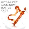 Chooee Mountain Bike Water Bottle Cage, Aluminum Bicycle Water Bottle Holder for Road Bikes Orange 2-Pack view 4