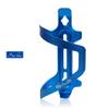 Chooee Bike Water Bottle Holder Aluminum, Bicycle Water Bottle Cage for Road Bikes Mountain Bikes Blue 2-Pack view 3