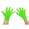 Ensnovo Girls' Boys' Wrist Length Spandex Full Finger Costume Gloves Fluorescent Green 5-18Y view 2